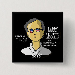 Lawrence Lessig im Jahre 2016 Button