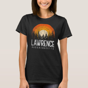 Lawrence Massachusetts MA Vintag 80er 90s Retro T-Shirt