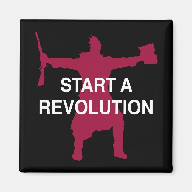 Lawrence Times startet einen Revolution-Magneten Magnet (Vorne)