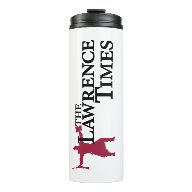 Lawrence Times Thermotumbler Thermosbecher (Vorderseite)