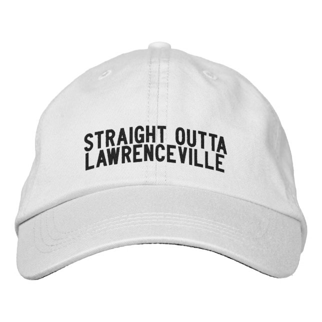 Lawrenceville Bestickte Baseballkappe (Vorderseite)