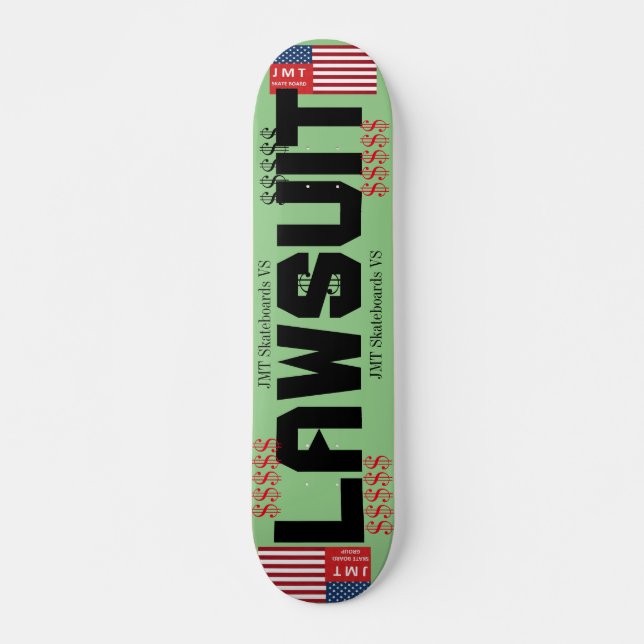 LAWSUIT Skateboard (Vorne)