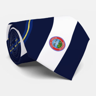 Lawton (Oklahoma) Stadtflagge Neck Tie Krawatte