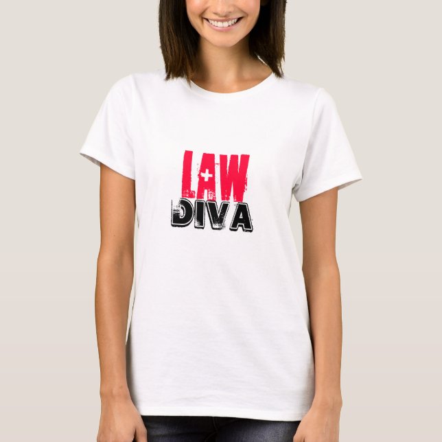 Lawyer~ Gesetzesdiva T-Shirt (Vorderseite)