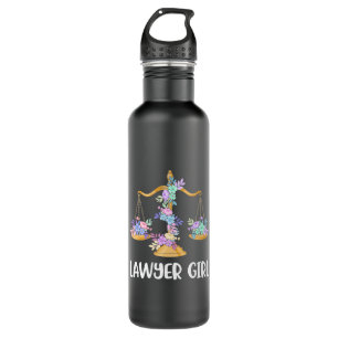 Lawyer Girl Edelstahlflasche