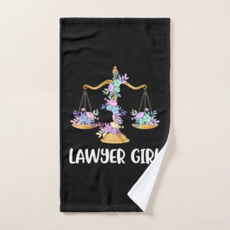Lawyer Girl Handtuch