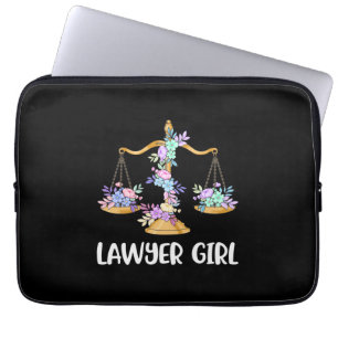 Lawyer Girl Laptopschutzhülle