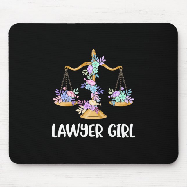 Lawyer Girl Mousepad (Vorne)