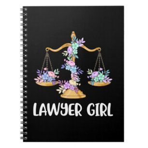 Lawyer Girl Notizblock