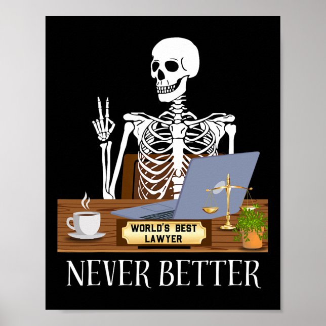 Lawyer Halloween Poster (Vorne)