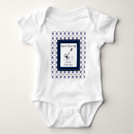 Lawyer Navy Schwarz-weiß Gavel Baby Bodysanzüge Baby Strampler