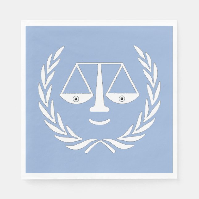 Lawyer Party Napkins Serviette (Vorderseite)