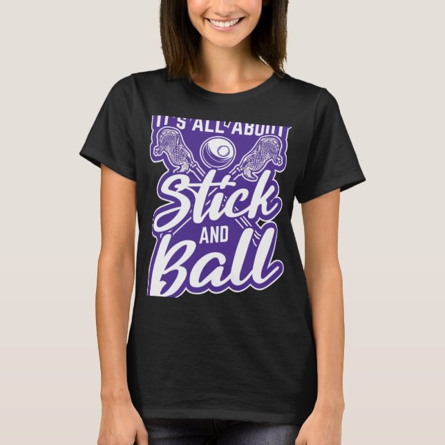 Lax Club Team Outfit Player Coach Fans Trainer Lax T-Shirt (Vorderseite)