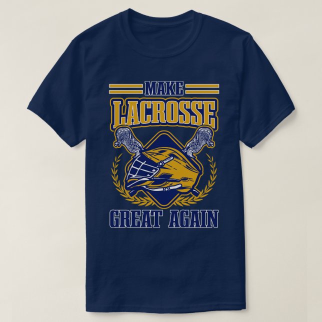 Lax Club Team Player Coach Fans Trainer Lacrosse 5 T-Shirt (Design vorne)