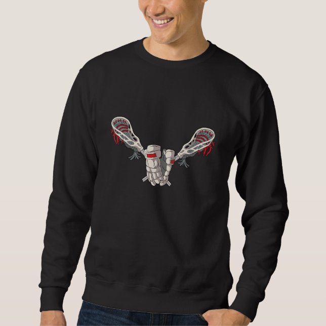 Lax Lacrosse 4 Sweatshirt (Vorderseite)