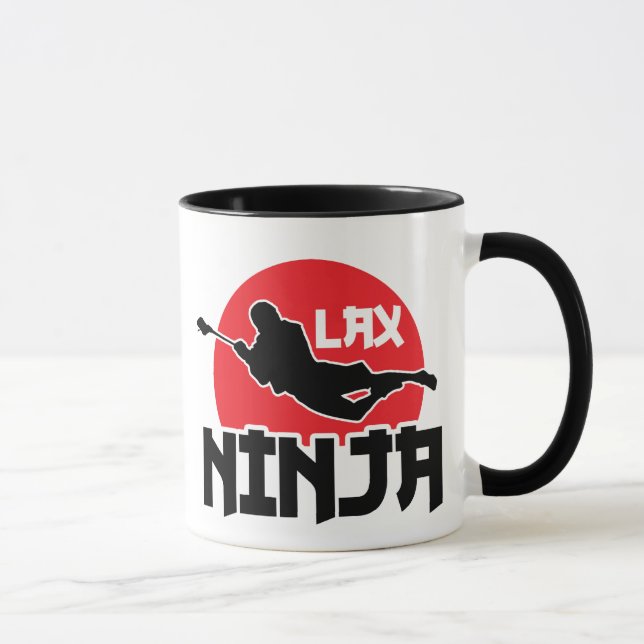 LAX Ninja Lacrosse Tasse (Rechts)