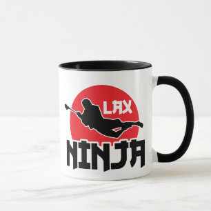 LAX Ninja Lacrosse-Tasse Tasse