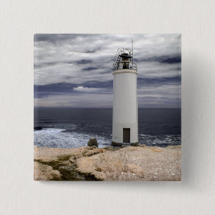 Laxe-Leuchtturm   Galizien, Spanien Button