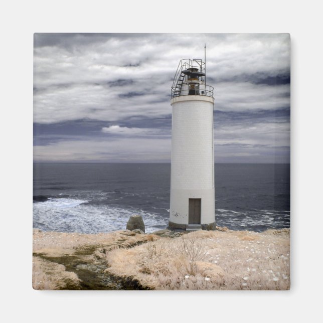 Laxe Lighthouse | Galicien, Spanien Magnet (Vorne)