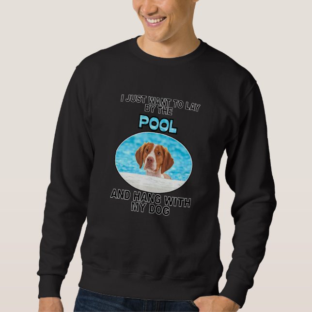 Lay By Pool & Hang W Brittany Sweatshirt (Vorderseite)
