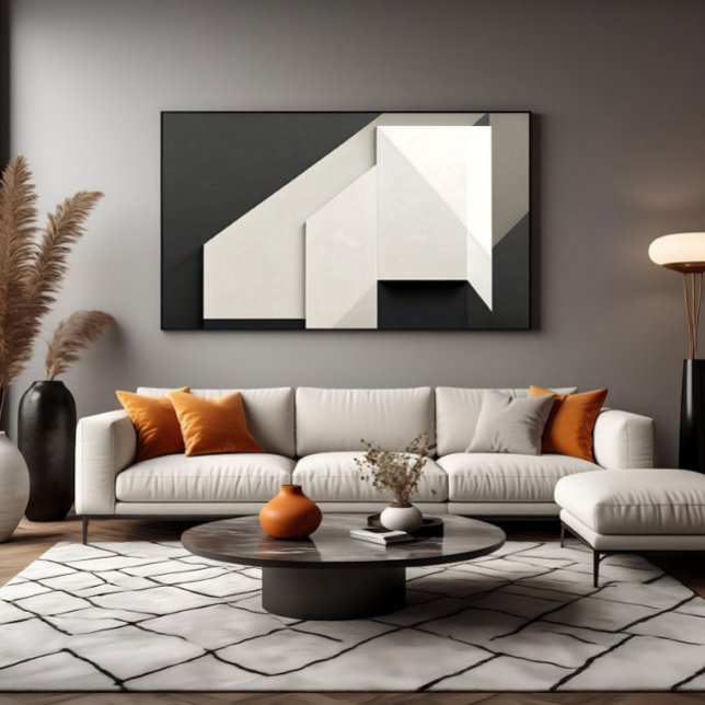 Layered Minimalist Abstract Art Poster (Von Creator hochgeladen)