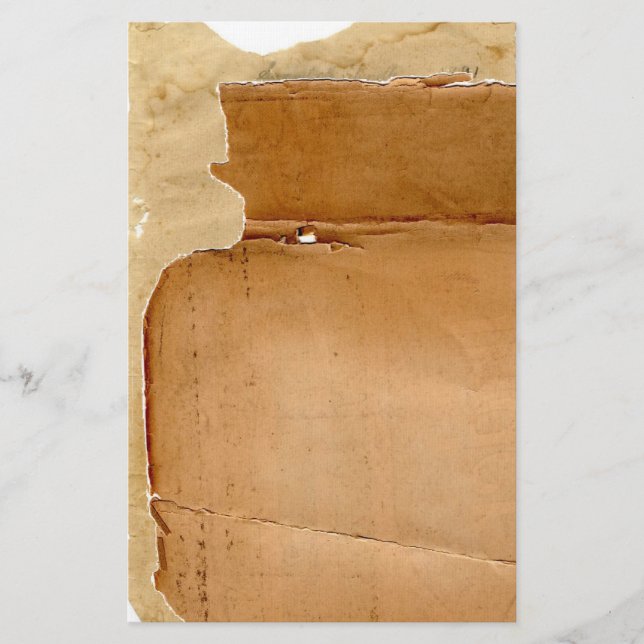 Layered Old Torn Paper 4 Stationery Briefpapier (Vorderseite)