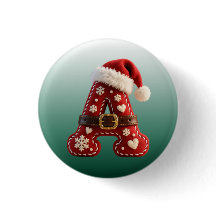 Layered Pastel Gold Trim Letter A