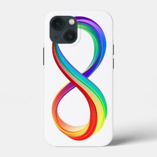 Layered Rainbow Infinity Symbol Case-Mate iPhone Hülle