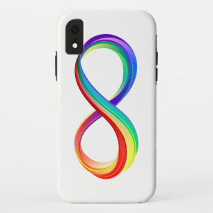 Layered Rainbow Infinity Symbol Case-Mate iPhone Hülle