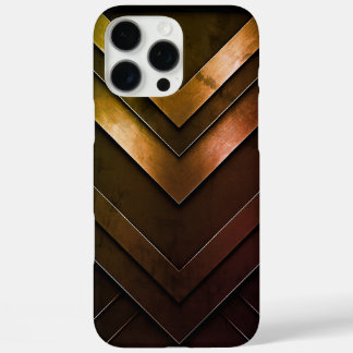 Layered Zickzack Abstract Design iPhone 16 Pro Max Hülle