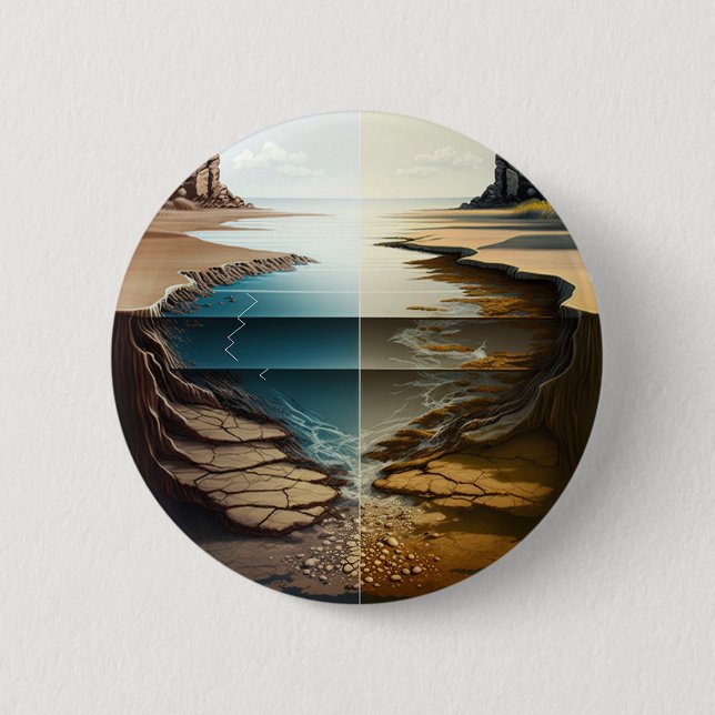 Layers Unveiled Button (Vorderseite)