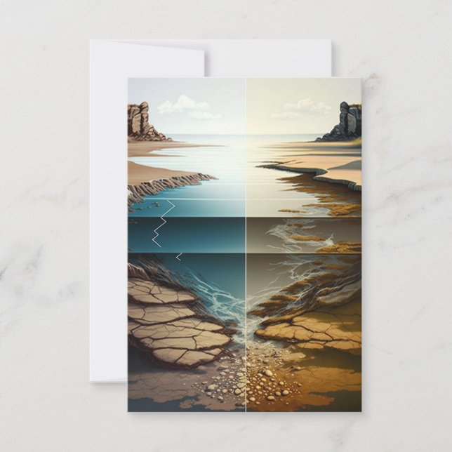 Layers Unveiled Karte (Vorderseite)