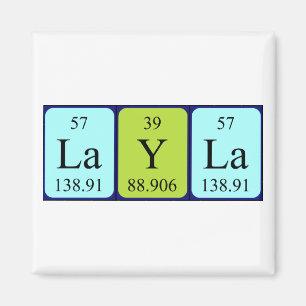 Layla Periodenmagnet Magnet