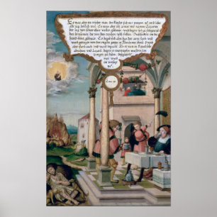 Lazare et le tableau de l'homme riche