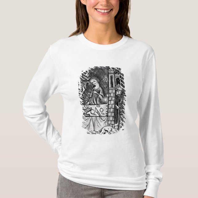 Lazarus am Tor des reichen Mannes T-Shirt (Vorderseite)