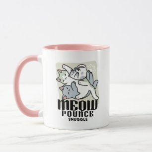 Laze Furdays - Niedliche Lazy Cats Design Tasse