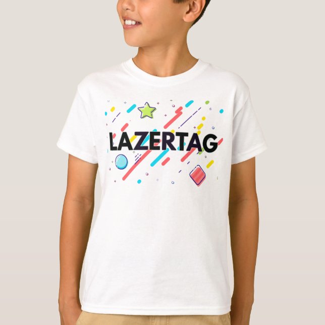 Lazertag T-Shirt (Vorderseite)