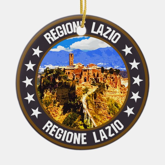 Lazio Keramik Ornament (Vorne)