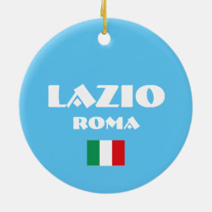 Lazio-Weihnachtskreis-Verzierung Keramik Ornament