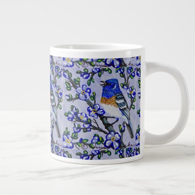 Lazuli-Kaffee-Cup Jumbo-Tasse (Rechts)