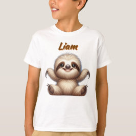 Lazy Baby Sloth - T - Shirt für individuell anpass