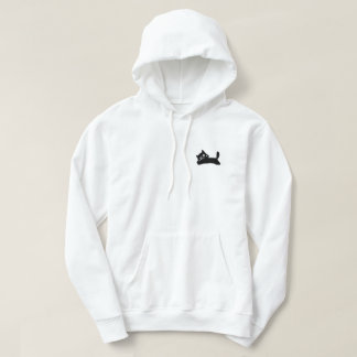Lazy Black Cat T - Shirt - Entspanntes und spieler