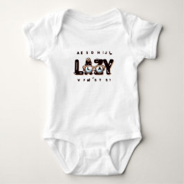 Lazy Bloom Baby Strampler