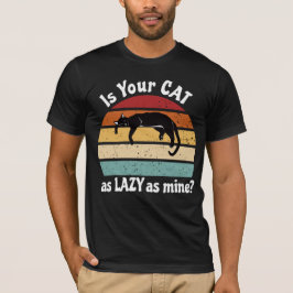 Lazy Cat Club - Feline Lounge Act T-Shirt