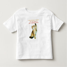 Lazy Cat Lover Funny Niedlich Cat Kleinkind T-shirt