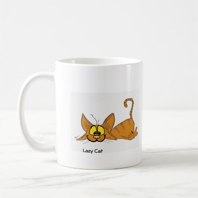 Lazy Cat Tasse (Links)