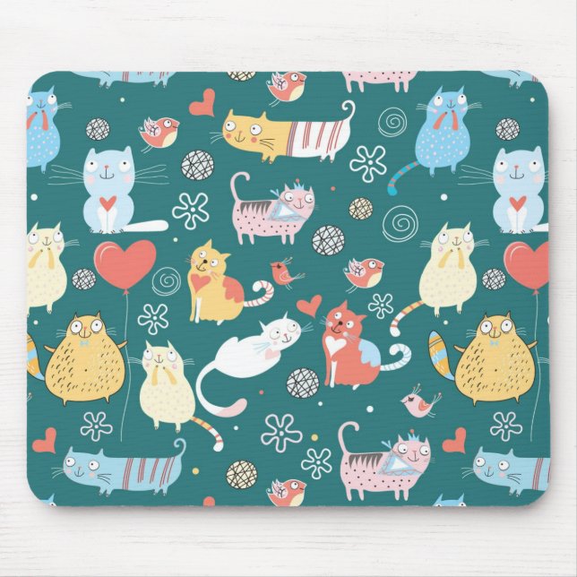 Lazy Cats Mousepad (Vorne)