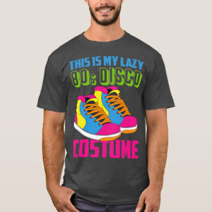 Lazy Costume Retro 80er Disco Party 80er Generatio T-Shirt