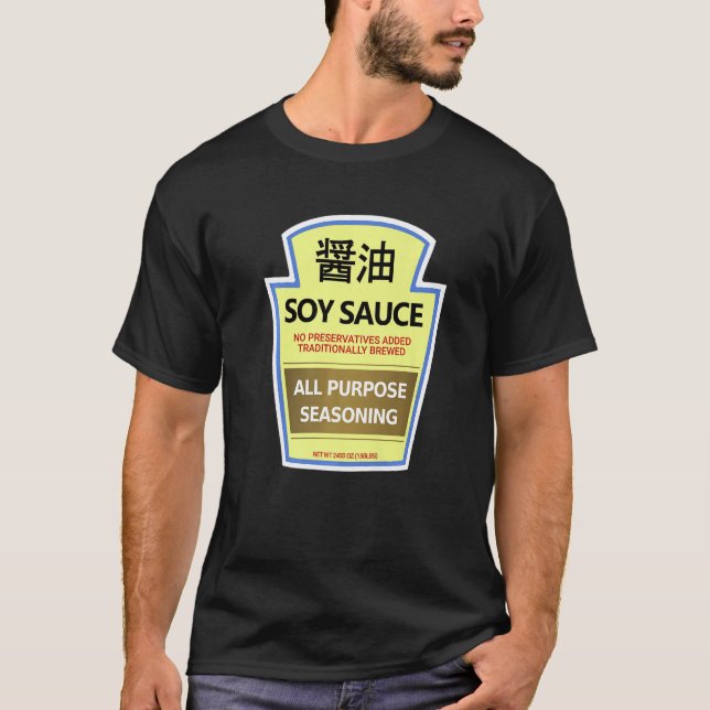 Lazy Costume Tees Soy Sauce Bottle   (Vorderseite)