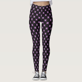 Lazy Day Dots Moderner Chic Leggings